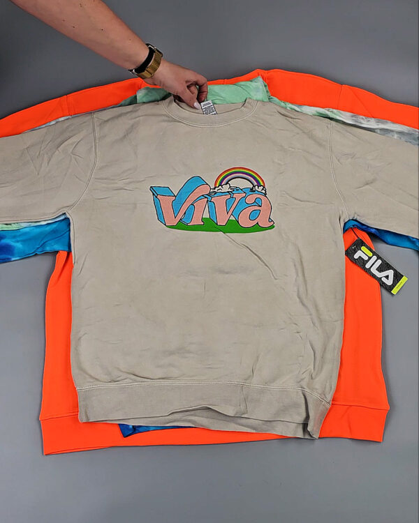 Фотография  402 - Толстовки СТОК CAN 0424#10 кг, ЛОТ СТ-10140 оптом