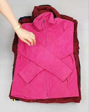 Фотография  625 - А 25302 Флис толстовки (Fleece jackets)#25 кг оптом