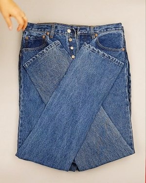 Фотография  537 - Джинсы LEVIS муж #7,6 кг, ЛОТ №7014 оптом