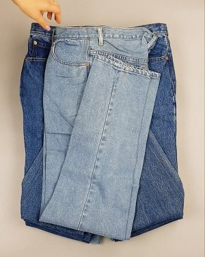 Фотография  340 - Джинсы LEVIS муж #7,7 кг, ЛОТ №7017 оптом