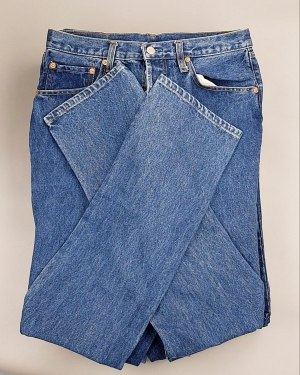 Фотография  754 - Джинсы LEVIS муж #7,7 кг, ЛОТ №7017 оптом