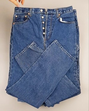 Фотография  422 - Джинсы LEVIS муж #7,5 кг, ЛОТ №7013 оптом