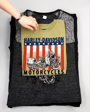 Фотография  193 - Футболки Harley Davidson 124#5 кг, ЛОТ №7468 оптом