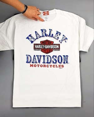 Фотография  369 - Футболки Harley Davidson 124#5 кг, ЛОТ №7470 оптом