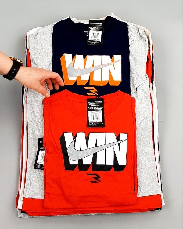 Фотография  922 - Тонковки детские NIKE CAN 084#5 кг, ЛОТ №7968 оптом