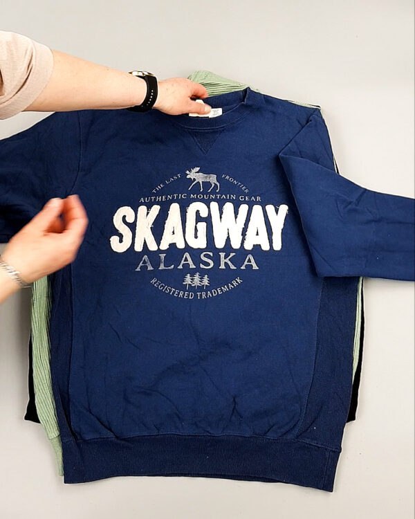 Фотография  384 - Толстовки муж BLUE CAN 084#10 кг, ЛОТ №8105 оптом