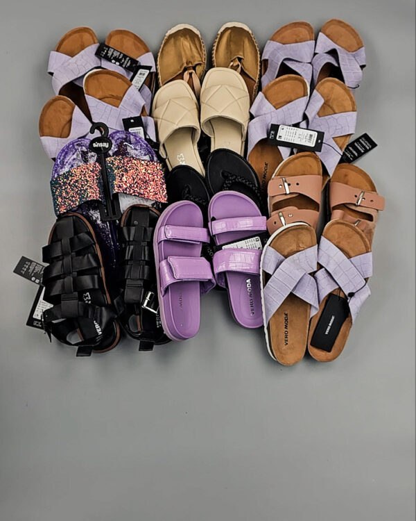 Фотография  851 - Обувь СТОК лето (сланцы) шт#18 шт, ЛОТ №8765 оптом