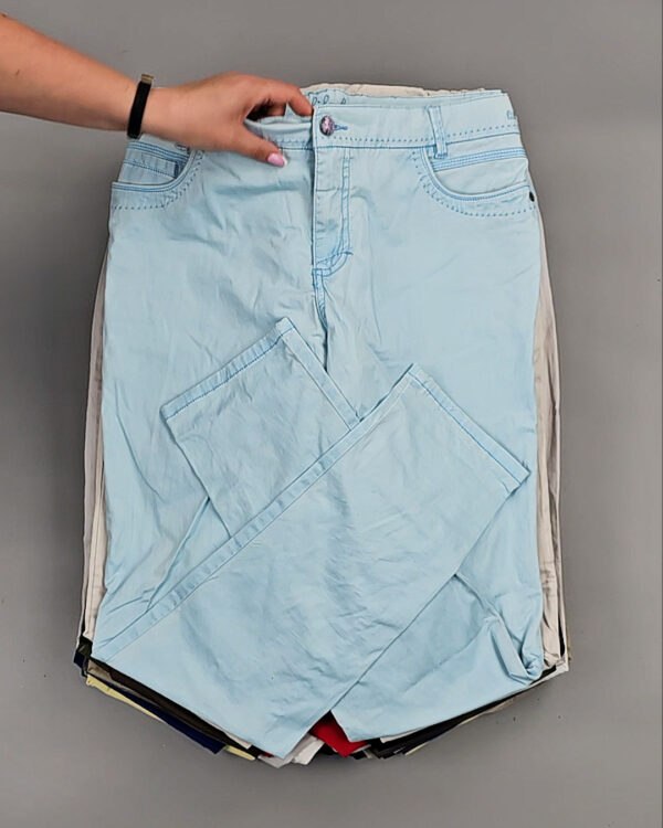 Фотография  599 - Брюки женские Summer#10 кг, ЛОТ № ВК0114 оптом