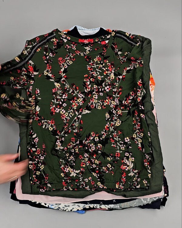 Фотография  258 - Блузки S#25 кг, ЛОТ № ВК0083 оптом