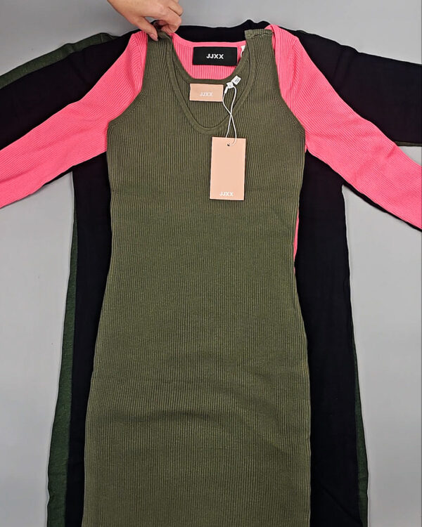 Фотография  498 - Платья зима JJXX 045 #3,9 кг, ЛОТ СТ-9581 оптом