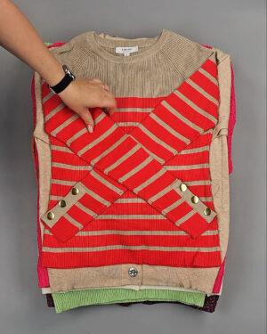 Фотография  496 - Джемпера DK COMPANY 045 B#7 кг, ЛОТ СТ-9509 оптом