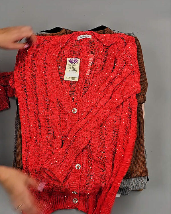 Фотография  888 - Джемпера Корея 085#7 кг, ЛОТ СТ-9412 оптом