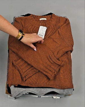 Фотография  980 - Джемпера Корея 085#7 кг, ЛОТ СТ-9412 оптом