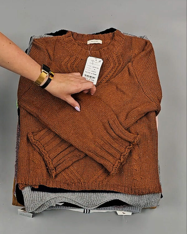 Фотография  612 - Джемпера Корея 085#7 кг, ЛОТ СТ-9412 оптом