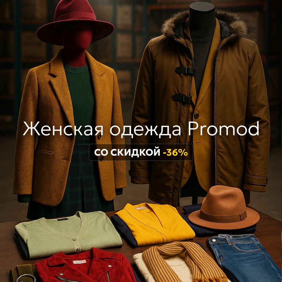Одежда Promod со скидкой 36%