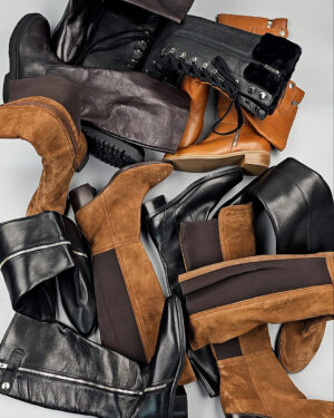 Купить Сапоги Италия #7 шт, ЛОТ СТ-9679 оптом