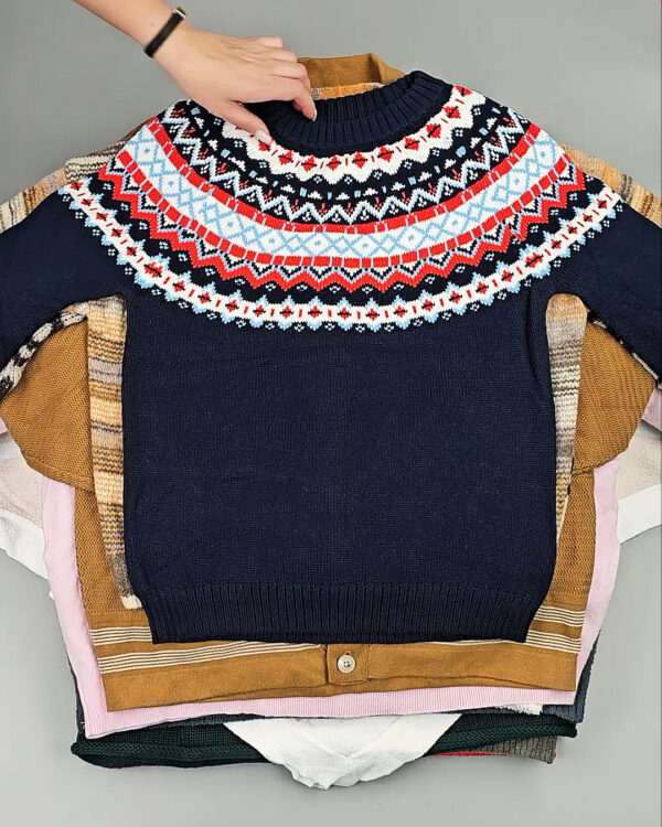 Фотография  933 - Джемпера СТОК CAN#10 кг, ЛОТ СТ-9915 оптом