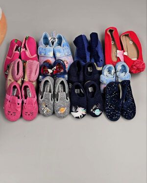 Фотография  437 - Обувь домашняя дети СТОК 065#3,3 кг, ЛОТ СТ-9728 оптом