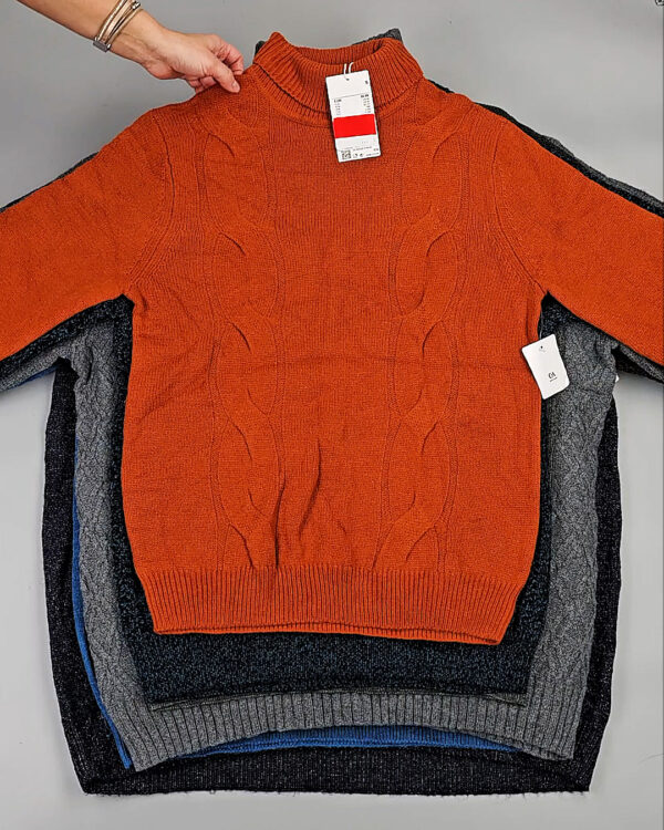 Фотография  602 - Джемпера мужские C&A 025#7 кг, ЛОТ СТ-10003 оптом