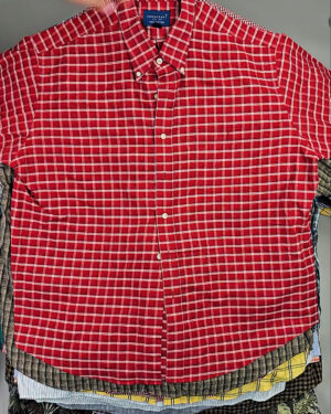 Купить Рубашки (Oversize Man Shirts Premium)#20,3 кг, ЛОТ СХ-0242 оптом