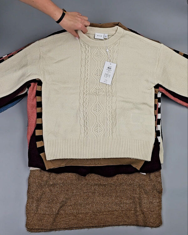 Фотография  722 - Джемпера VILA W 104#7 кг, ЛОТ СТ-9992 оптом