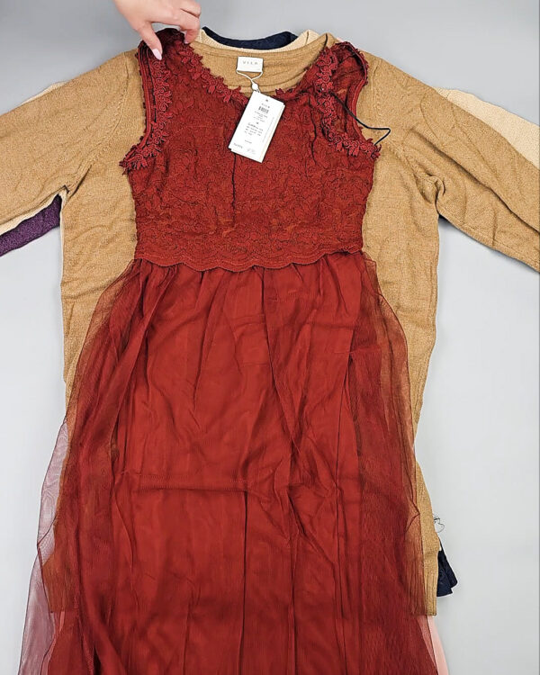 Фотография  195 - Платья VILA Winter 104#7 кг, ЛОТ СТ-9902 оптом