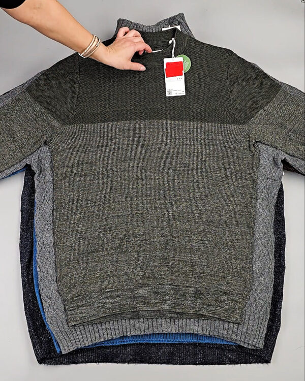 Фотография  140 - Джемпера мужские C&A 025#7 кг, ЛОТ СТ-10003 оптом