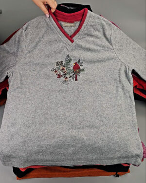 Фотография  548 - Толстовки флис м/ж (Adult Fleece Tops Premium)#18 кг, ЛОТ СХ-0250 оптом