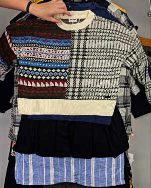 Фотография  639 - Cream Шотландия mix БМ#70 кг, ЛОТ СХ-0201 оптом