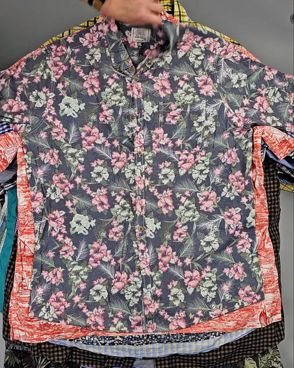 Фотография  439 - Рубашки (Oversize Man Shirts Premium)#20,3 кг, ЛОТ СХ-0242 оптом