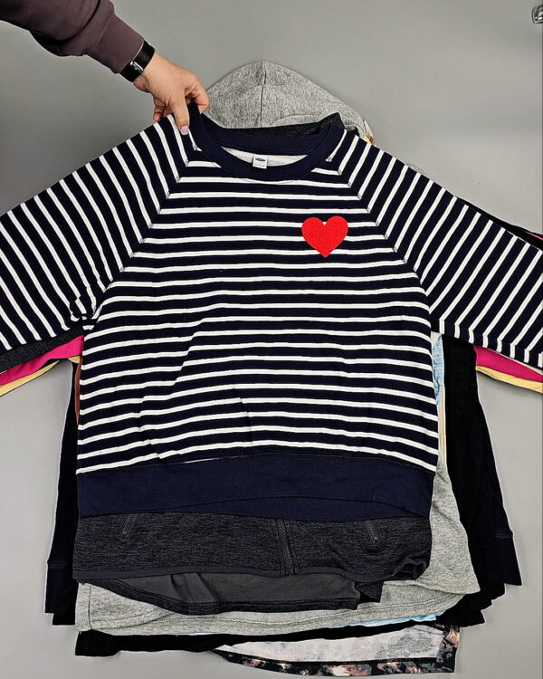 Фотография  816 - Толстовки (SWEAT TOPS Extra)#20 кг, ЛОТ СХ-0247 оптом