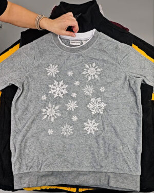 Фотография  434 - Толстовки флис м/ж (Adult Fleece Tops Pr/Lux)#18 кг, ЛОТ СХ-0263 оптом