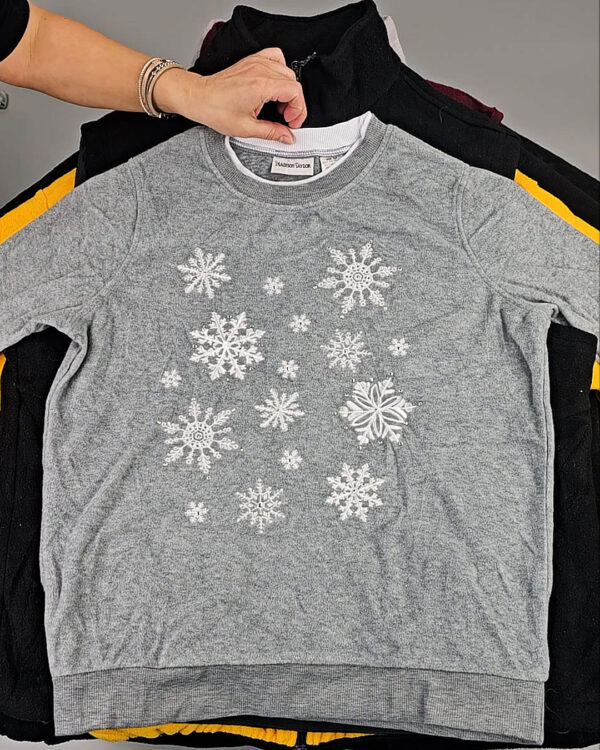 Фотография  844 - Толстовки флис м/ж (Adult Fleece Tops Pr/Lux)#18 кг, ЛОТ СХ-0263 оптом