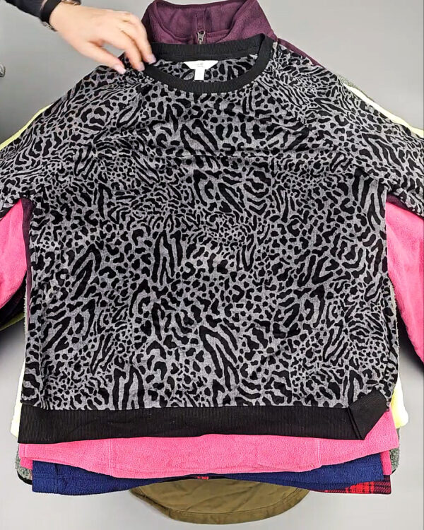 Фотография  769 - Толстовки флис м/ж (Adult Fleece Tops Pr/Lux)#18 кг, ЛОТ СХ-0262 оптом