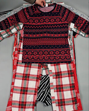 Домашняя одежда м/ж AMAZON 015 - Сток оптом