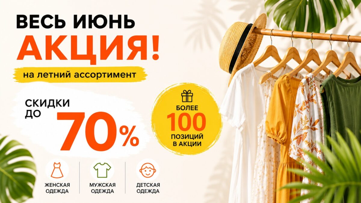 Летний SALE
