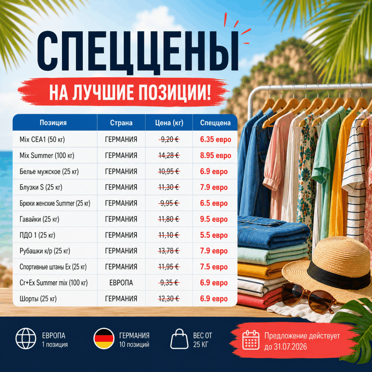 ПРЕДЛОЖЕНИЕ НА СЕКОНД ХЕНД